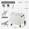 Portable Stair-Climbing Trolley: Folding Cart for Groceries, Camping, and Outdoor Use