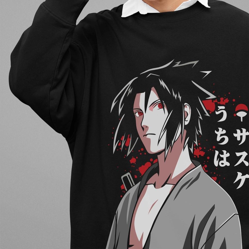 Naruto Anime Sweatshirt Sasuke Sweater Itachi Sweat Kakashi Pain Unisex Pullover
