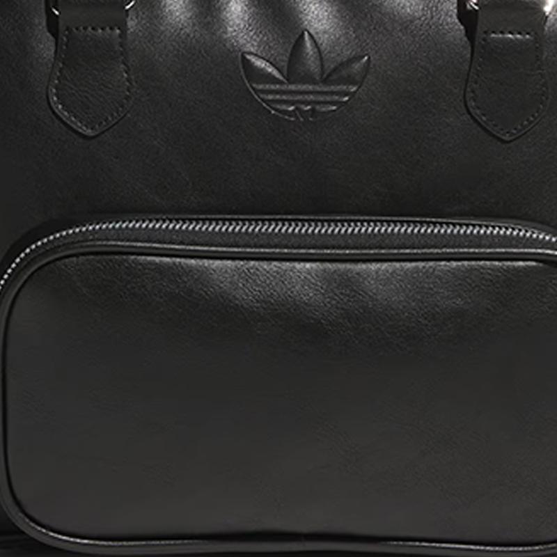 New Adidas Originals PU Biker Bag, One Shoulder Handbag Regular Unisex Black JV9283