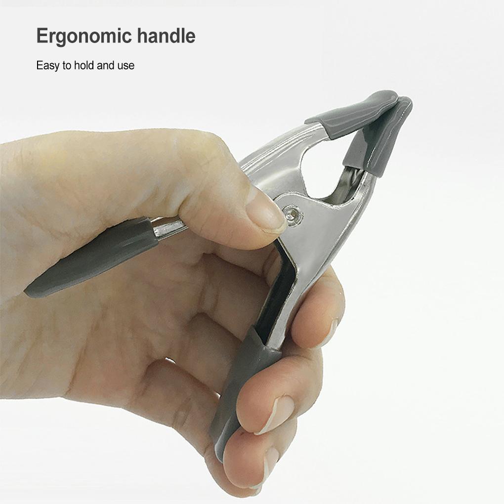 Portable DIY Crafting Metal Spring Clamp Nonslip Photography Woodworking Clip A Shaped Fastening Tool Carpenter Accessory