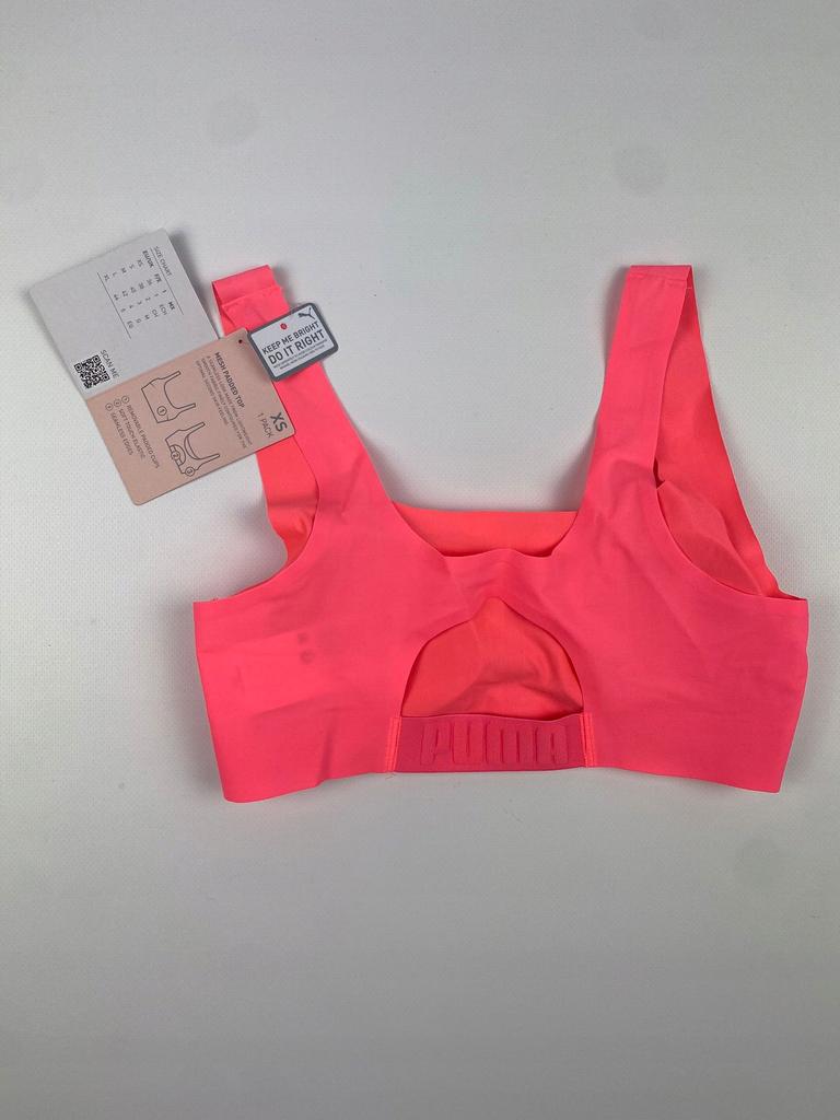 Y3783 PUMA PADDED TOP MESH Bra SPORTS BRA XS