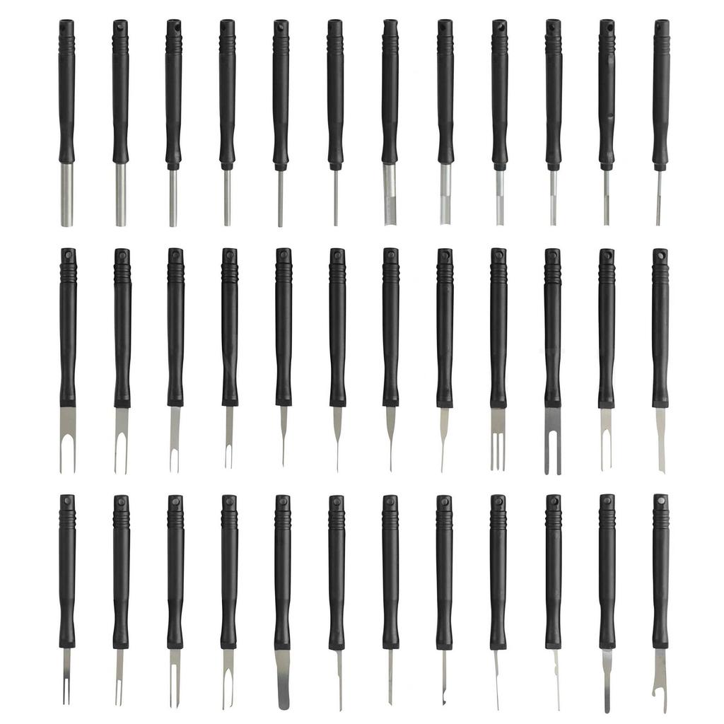 Essential Car Terminal Release Tool Kit Electrical Wiring Pin Remover Suitable for Vehicle Maintenance Home Garage Use