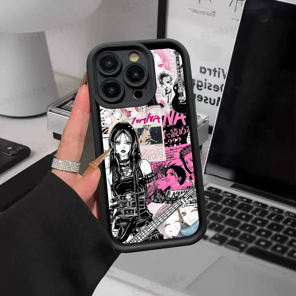 Phone Case Cartoon Anime Oosaki N-Nana For Samsung Galaxy A17 A07 A06 A26 A16 A06 A35 A55 A25 A05s A15 A54 A34 Soft Back Cover