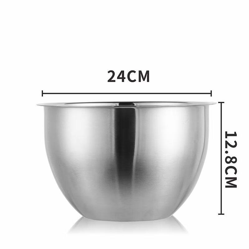 JINGRX Stainless Steel Deep Mixing Bowl
