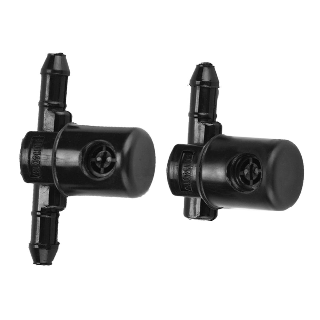 2Pcs Car Windshield Wiper Wash Nozzles Windscreen Wiper Washers Nozzles for Buick Opel 12782509