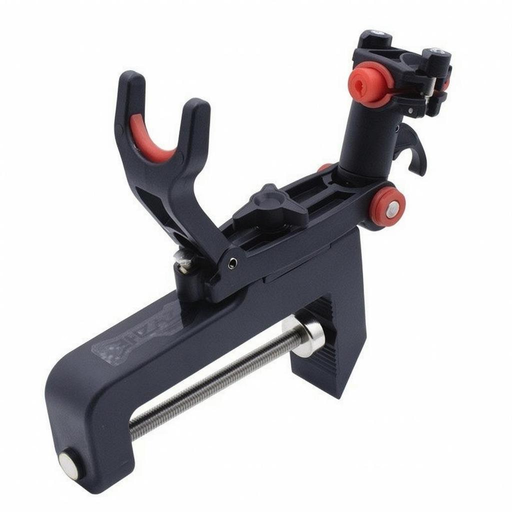 Boat Rod Holder with Clamp Degree Adjustable Positioning Hands Free for Anglers