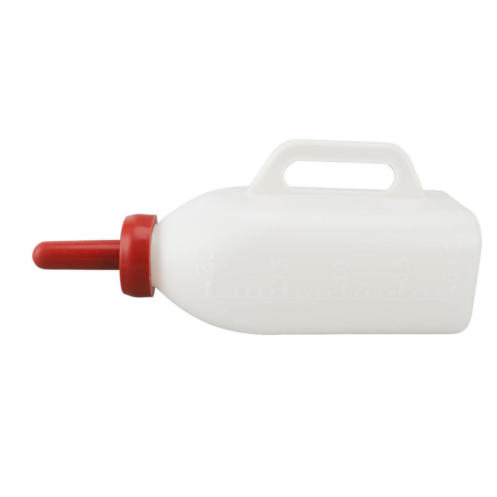 2L Calf Feeding Bottle Thicken Leakproof Silicone Nipple Calf Nursing Feeding Supplies with Handle