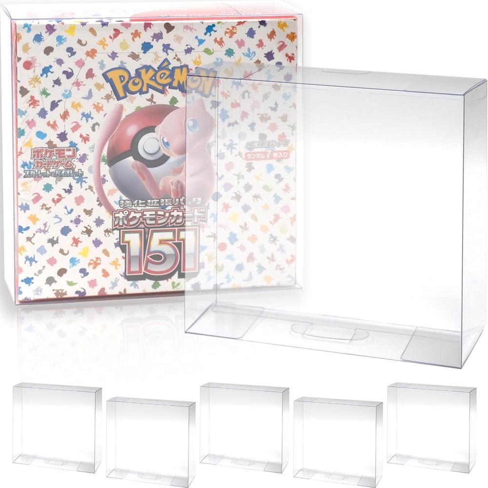 Boxx Guardian Pokemon Card Box Loader UV Cut Domestic Production Collection Transparent Storage Case (Regular 5 Pieces)