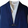 Ming-Style Unisex Hanfu: Loose Long Taoist Robe & Vest Cloak
