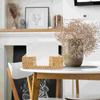 Storage Box Tissue Rack Napkin Holder Paper Towel Guest for Bathroom Rattan Woven Stand Tray