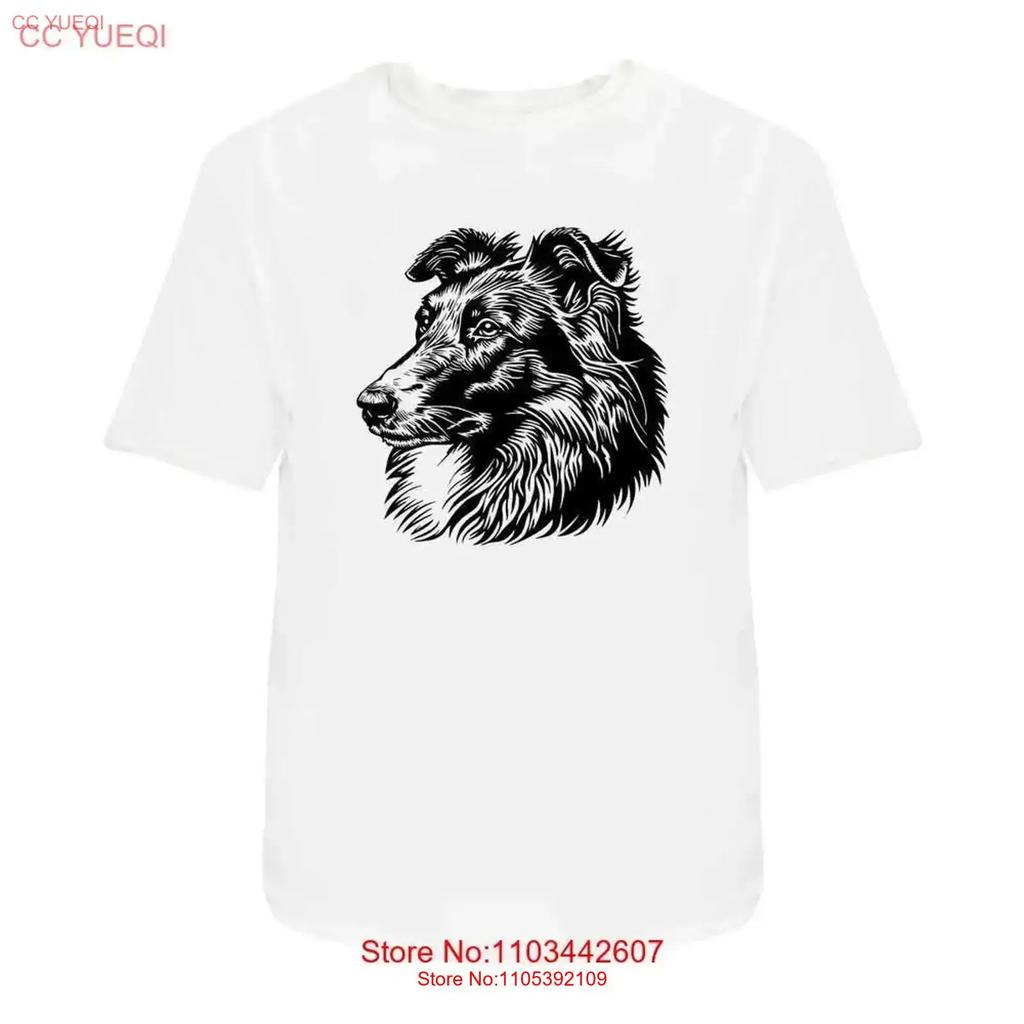 Canine Gaze Cotton T Shirt Ta045719 Vintage Washed Graphic Slightly Top For Everyday Wear Unisex Comfortable Soft Casual