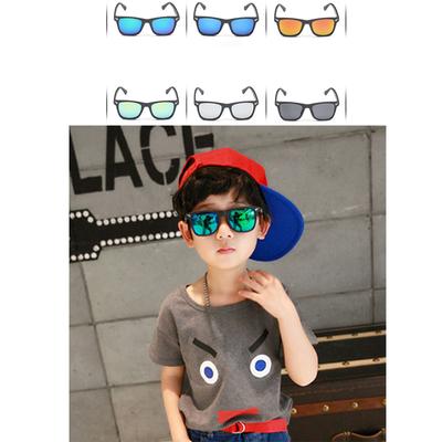 Lindas gafas de sol redondas para niños, gafas de sol Retro Art V, protección UV, gafas de protección para los ojos