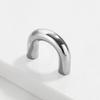 Door Knobs Polished Chrome Finish Zinc Alloy Interior Door Handle Decorative Non-Latching Drawers Cabinets Handle
