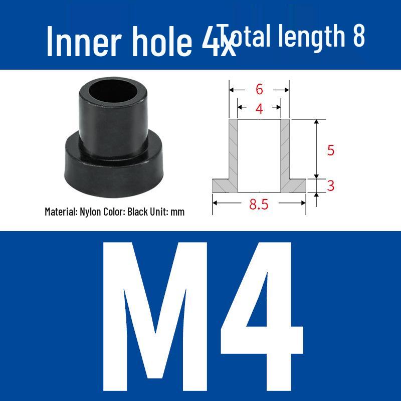 Insulating Nylon Bushings & Gaskets: T-Type, Stepped, Grooved Washers & Hinges for Window Protection