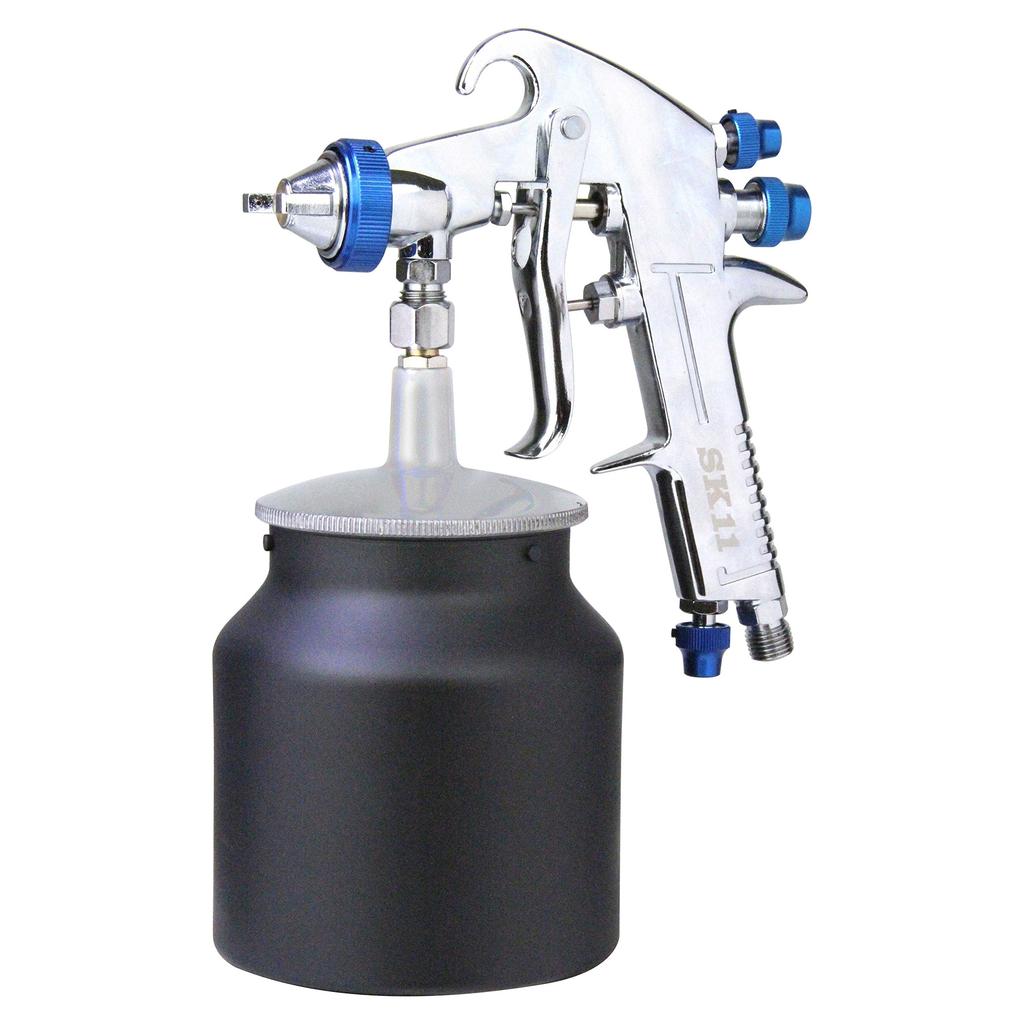 SK11 Handheld Air Spray Gun, Suction Type, 1.5mm Diameter, 750cc Cup Capacity (SPGK-15S)