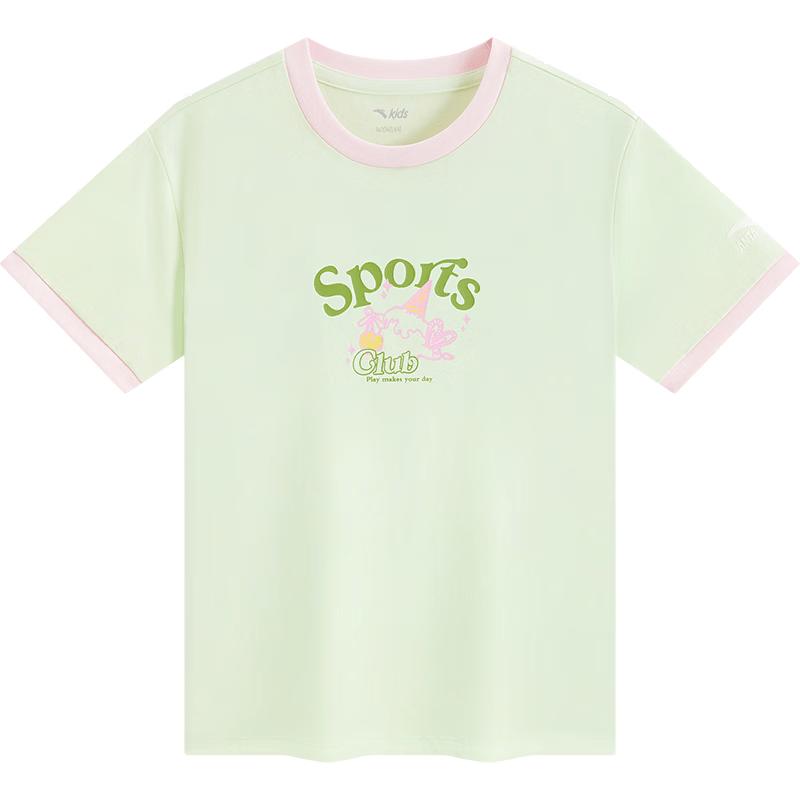Anta Kids' 2026 Summer Outdoor Series Short Sleeve T-Shirt