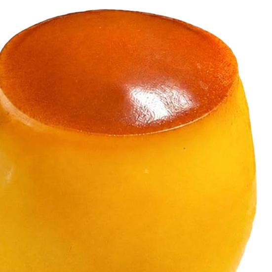 Adults Stress Ball 1/2Pcs Relief Crunchy Pudding Toy Fake Caramel Squeeze Hand Exercise Simulated Dessert Sensory Fidget Gift for Kids Anxiety Toy