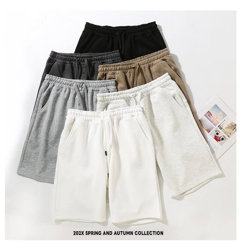 Pantaloncini Sportivi da Donna Grigio in Cotone a Vita Alta - Leggeri, Vestibilità Larga per Corsa e Uso Casual