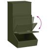Pig Feeder Olive Green 55 X 38 X 76 Cm