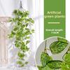 Hanging Artificial Green Plants UV Resistant Realistic Fake Leaf Vine Ivy Wedding Party Indoor Outdoor Garden Wall Hanging Faux Greenery Decoration