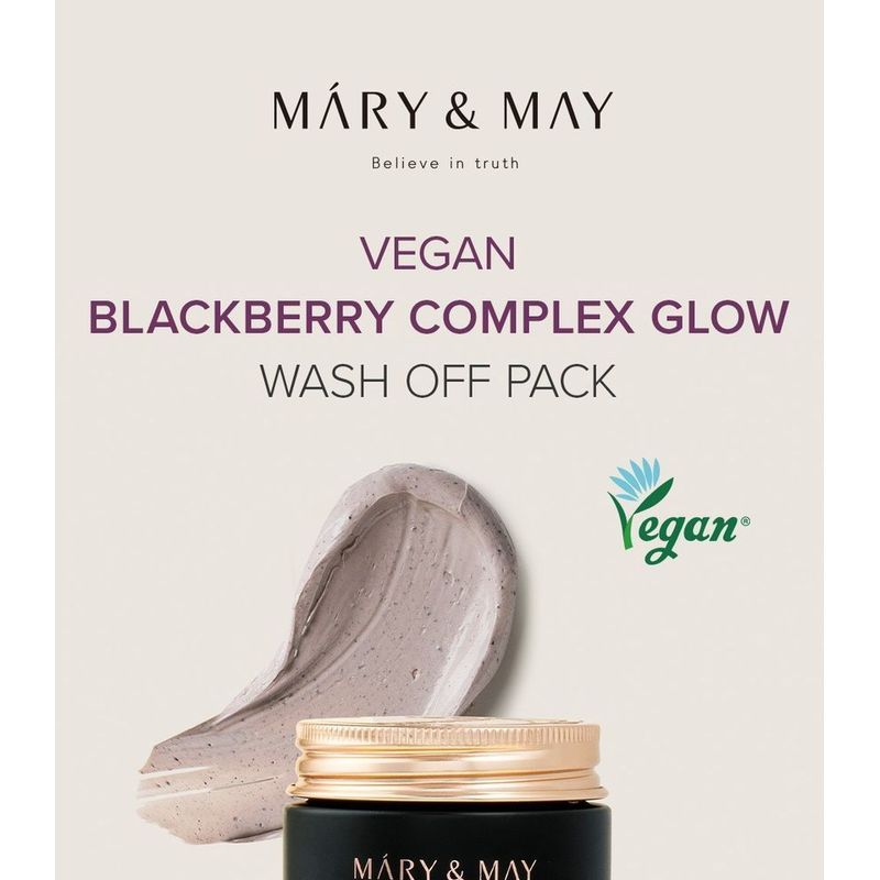 Mary&May Blackberry Complex Glow Wash Off Pack