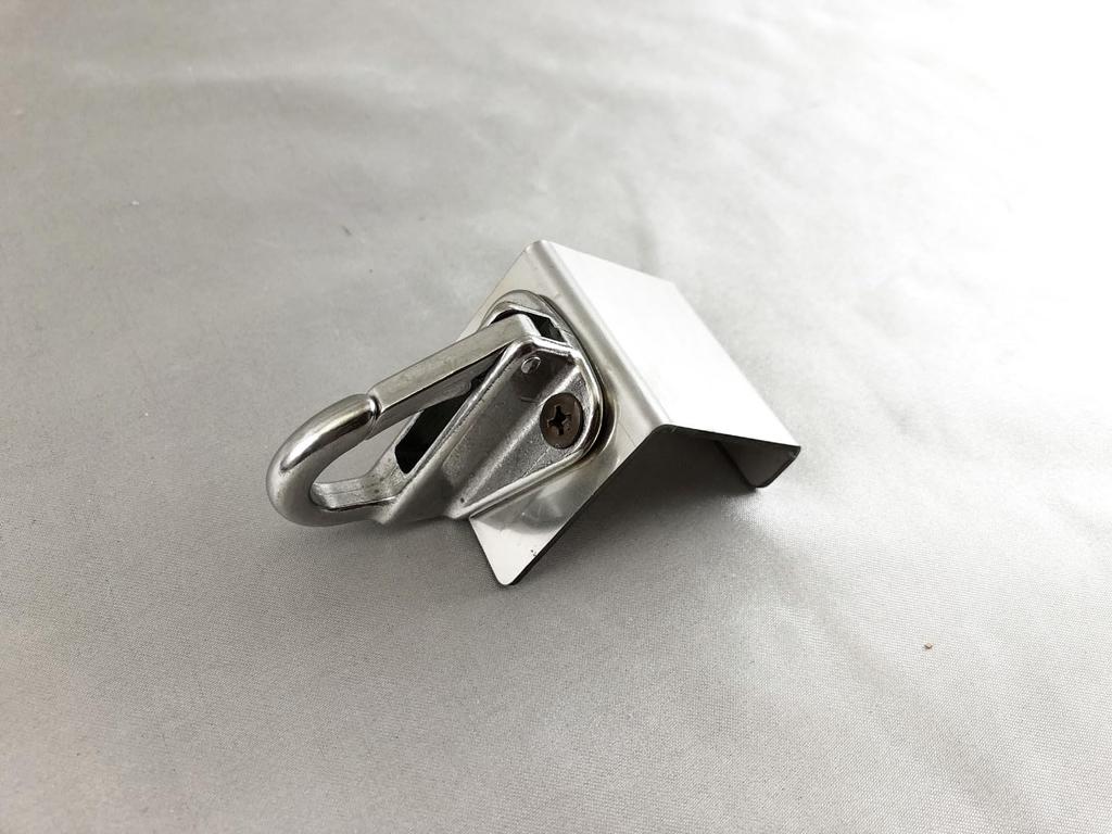 BRIGHTZ TRUCK-S-085-2PC Mitsubishi Fuso Canter Stainless Steel Multi-Purpose Hook 2PC 34mm Blue Tech Canter Generation Canter Canter Guts