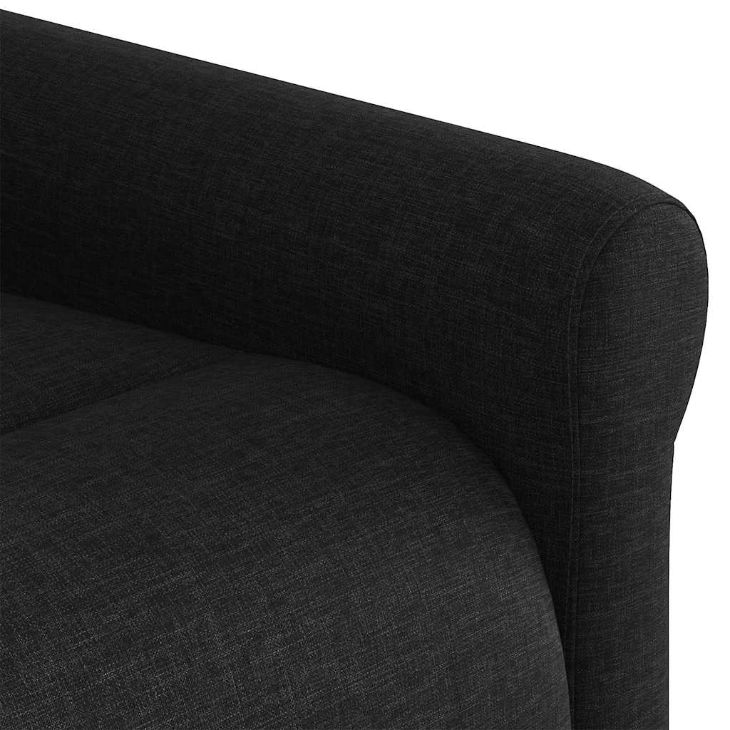 Massage Chair Black Fabric