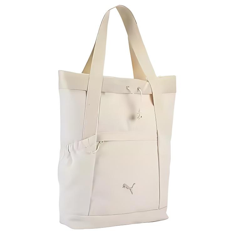 New PUMA Fabric Backpack Handbag Regular Unisex Ecru 091708-02