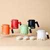 Tea Set Kuaike Cup Travel Portable Outdoor Ceramic Teapot with Lid Filter Company Gift