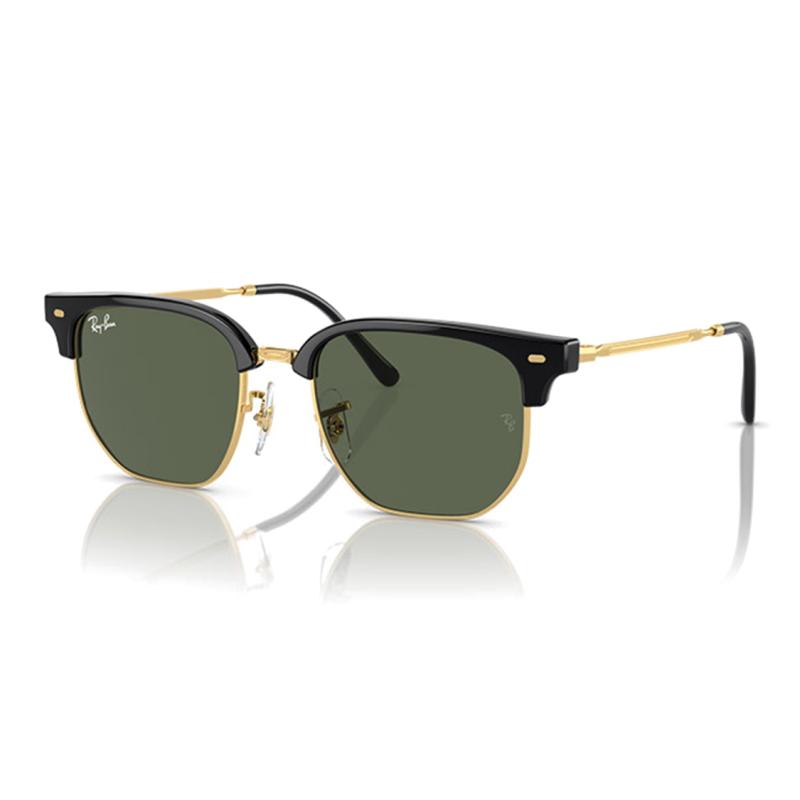 

Ray-Ban Printed Logo Injection Molded Irregular Sunglasses Kids Gold 47 золотой