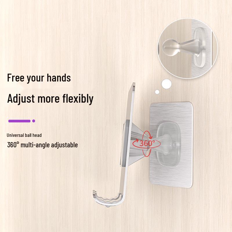 Rotatable Aluminum Wall Mount Tablet Bracket for iPad