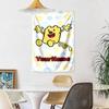 Wow Wow Wubbzy Individuell mit Ihrem Namen Wanddekoration Wandteppich Kunst Für Haustier-Gedenken Geburtstag Hochzeitsfeier Kulisse Familiengeschenk