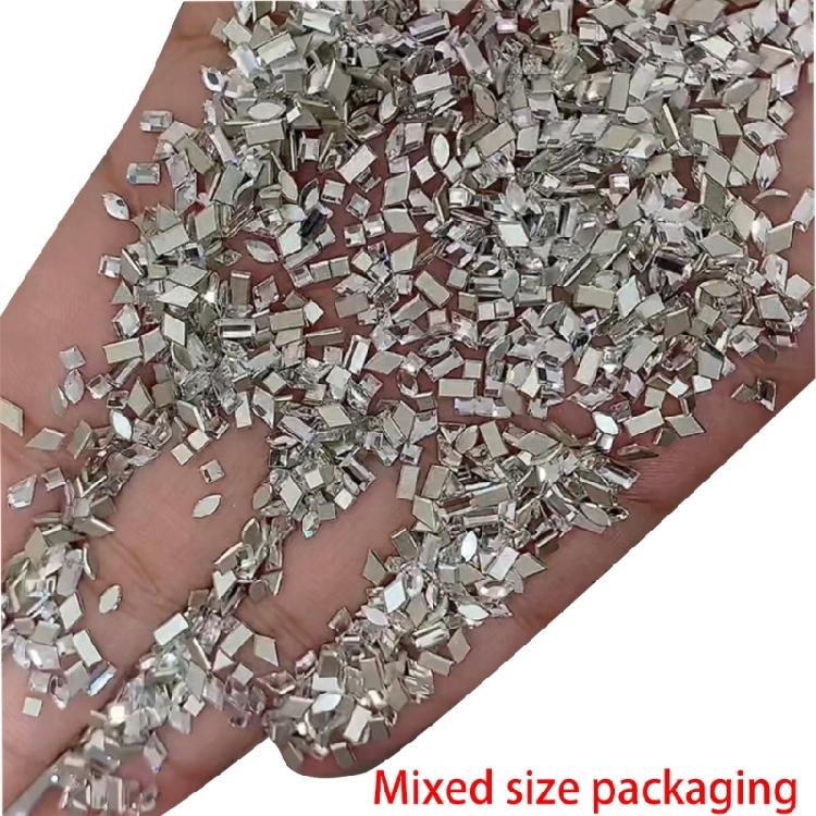 Nail Rhinestones Irregular Shaped Nail Charms Crystal Gems Nails Art Decoration