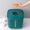Large Capacity 5KG Rice Bucket With Measuring Cup Rice Sealed Jar Cereals Dispenser  Dry Food