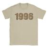 Unisexs TShirt 1996 Leopard Print 30th Birthday 30 Years Old Casual Cotton Tees Short Sleeve T Shirt Crewneck Clothing Printed