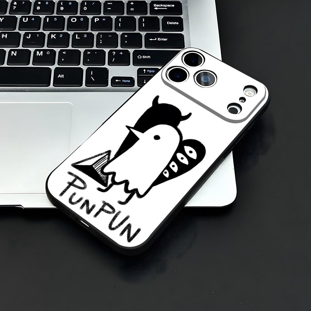Goodnight Punpun Manga Phone Case For IPhone 17 Air 16 E Pro Max 15 14 13 Mini 12 Pro 11 Max Plus Black Soft Shell
