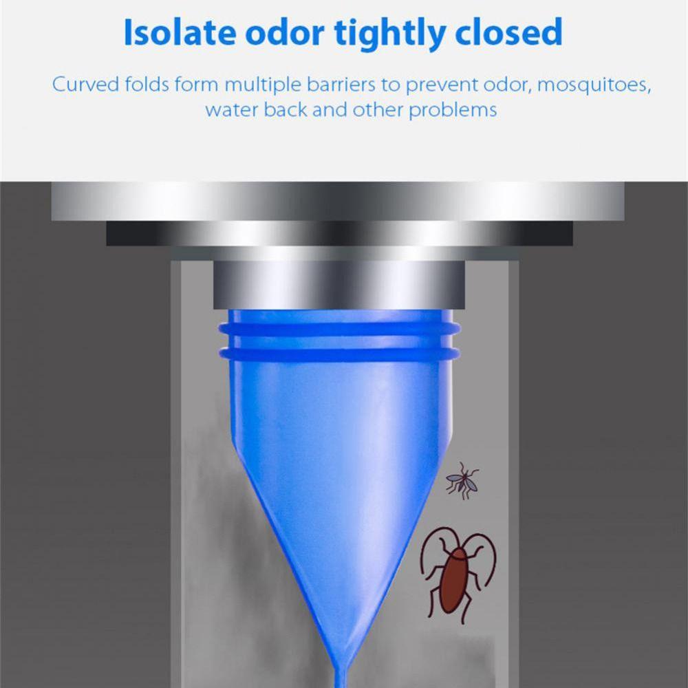 Sewer Seal Bathroom Tool Silicone Toilet Leak Core Draininner Core Backflow Preventer Floor Drain