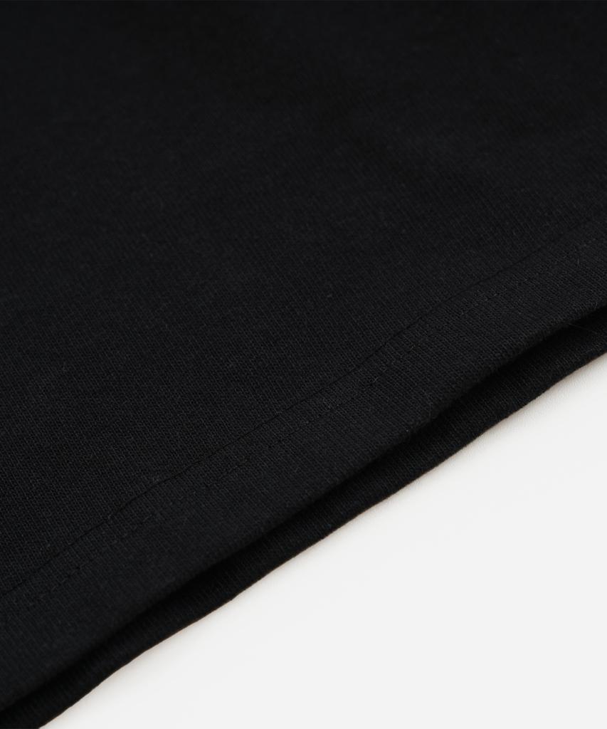 FRIZMWORKS Henley Neck Half Tee _ Black