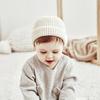 Children's Knitted Winter Beanie Hat Soft Warm Stretchy Ribbed Knit Cap for Toddlers and Kids Suitable for Cold Weather Outdoor Activities