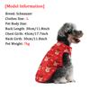 Vêtements de Noël pour animaux de compagnie Veste gilet pour chien à imprimé cerf bonhomme de neige Costume de chiot mignon de vacances pour petits et moyens chiens chats Yorkshire Chihuahua
