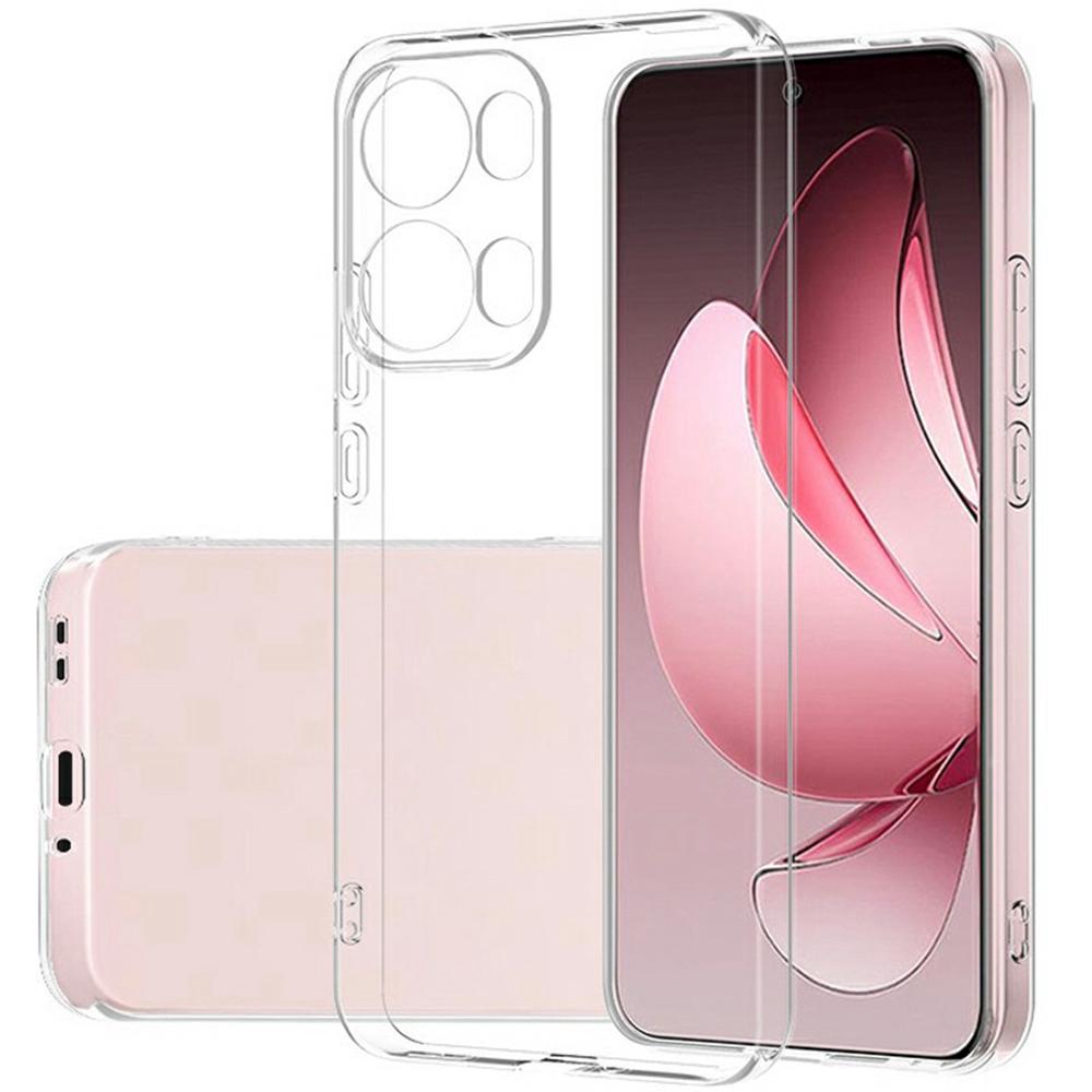 

For Oppo Reno13 Pro 5G Clear Phone Case Ultra-Thin Flexible TPU Back Cover A