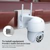 2Pcs Wall Mount Gutter Bracket with Anti-Rust Mounting Screw Stainless Steel Solar Security Camera Holder for Eufy SoloCam S340