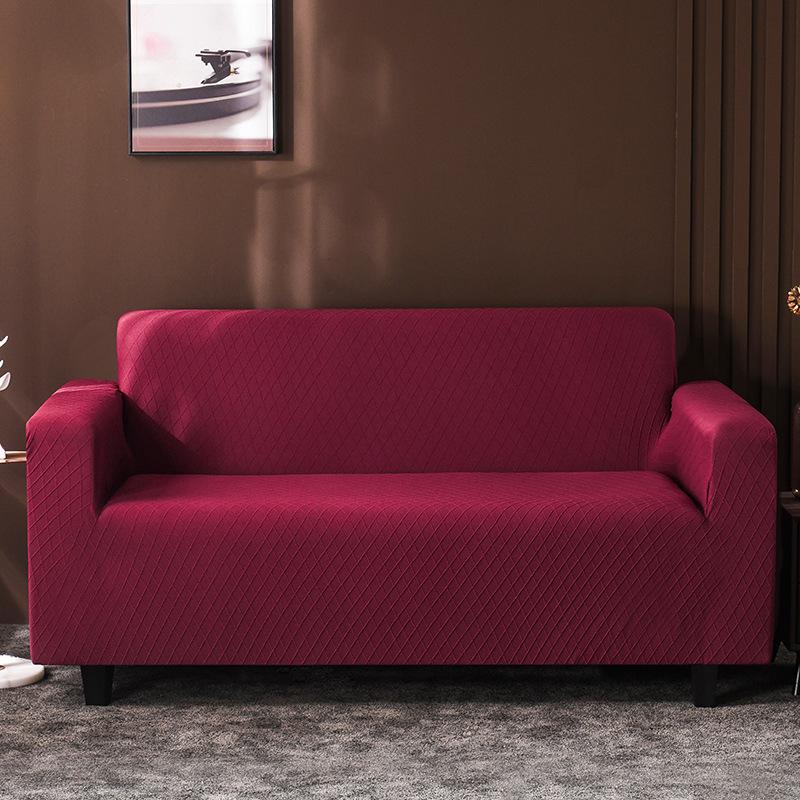 2023 Husă de Pernă de Sofă Elastică Jacquard Îngroșată Anti-Alunecare, Potrivire Universală pentru Toate Sezoanele