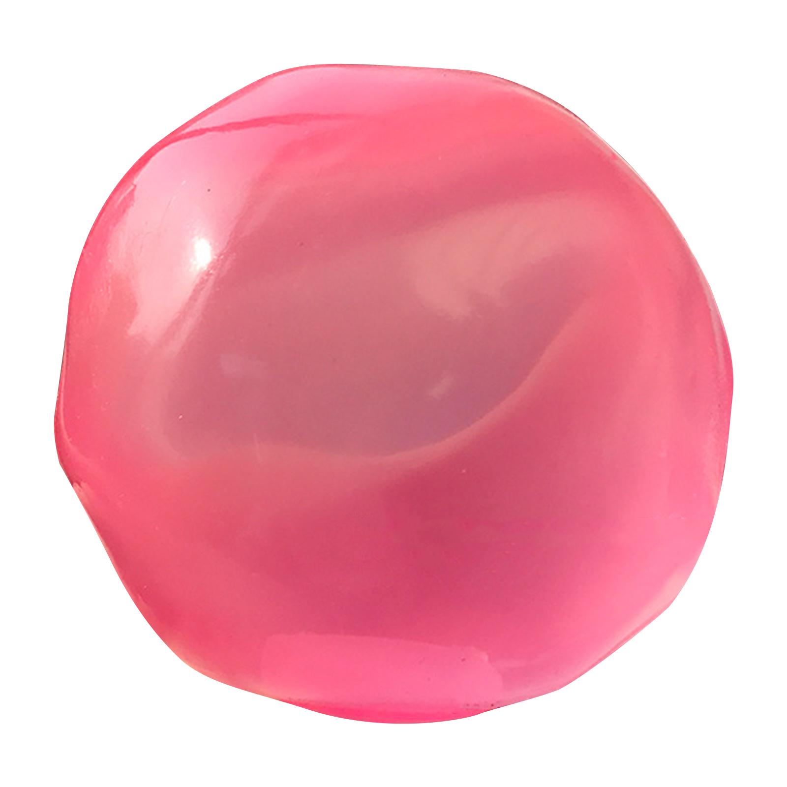 

Coconut Oil Squishies Reusable Coconut Oil Ball Soft Squeeze Toy Squeezable Fidgets Toys Gift for Kids & Adults рожевий