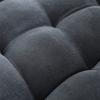 Grey Big Round Floor Seat Pillows Cushions Pouf Tufted Corduroy Tatami Pillow Reading Cushion Pad Casual Seating for Adults Kids