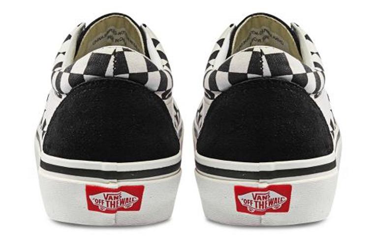 Bold Ni Vans Checkerboard 'Black Marshmallow' VN0A3WLPR6R