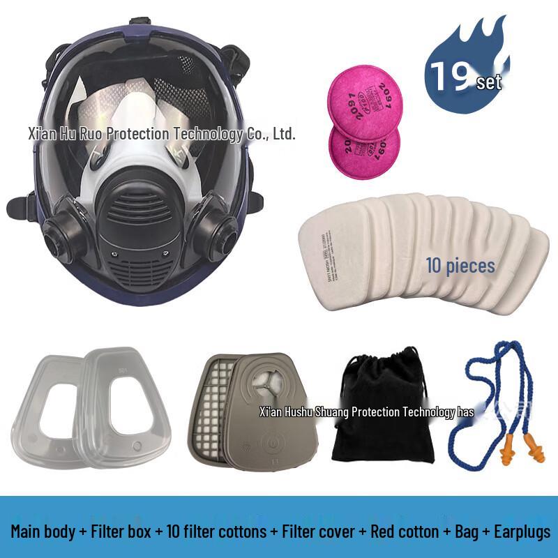 Yuanzu 6900 Full Face Respirator Kit