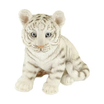 Devalier CA225W [Authentisch] Weißer Tiger Tiger Figur, Harz, Perfektes Geschenk