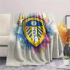 Leeds United Flanelldecke, Hohe Qualität, Bequem für alle Jahreszeiten, Heimdekoration, Wärme und Komfort