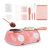 Melting Fondue Set, Electric Chocolate Melting Pot, Chocolate Fondue, Milk Chocolate, Cheese, Butter, Candy Warmer